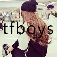 女生头像tfboys带字背影🌟专属四叶草的带字背影头像