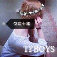女生头像tfboys带字背影🌟专属四叶草的带字背影头像