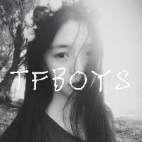 霸气头像女生背影带字tfboys🔥专属四叶草的背影告白计划