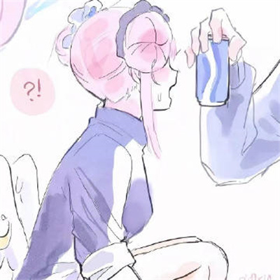 卡通又可爱的萌萌哒情侣头像 可爱软糯的精致唯美情侣头像