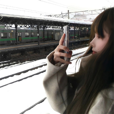 意气风发的可爱少女头像 可爱萌萌哒小众女生真人头像