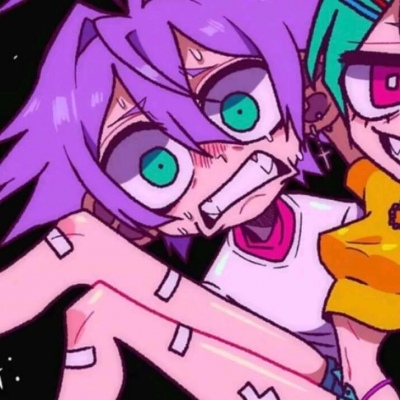 情侣头像超酷漫画,高清一左一右的漫画qq超酷情侣头像图片