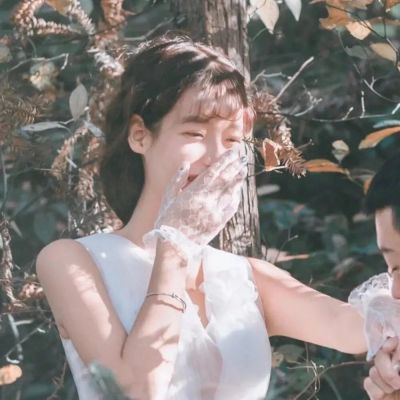 很幸福的优质女生头像 很浪漫又温柔的甜蜜精致女生头像