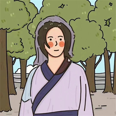 手绘精致漂亮的手绘情侣头像 超可爱的q版情侣头像合集