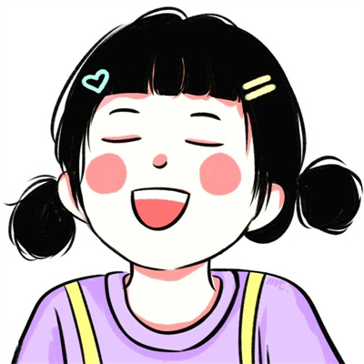 小清新好看的情头图片2023 手绘动漫风甜蜜情侣头像