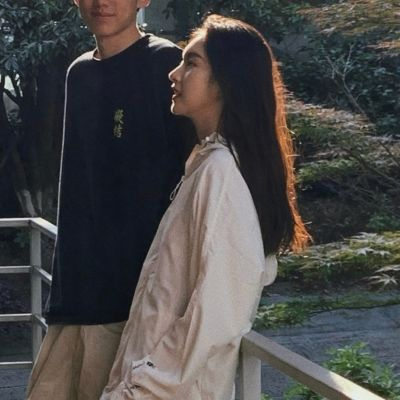 好看又漂亮的温馨情侣头像 亲密浪漫的落日情侣头像