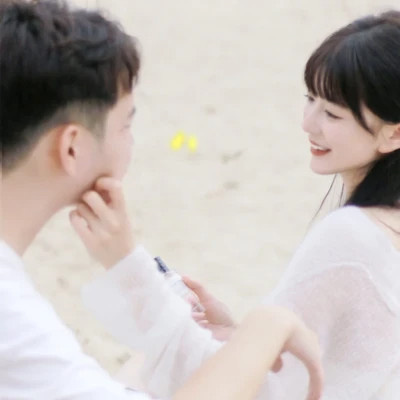 2023小清新好看的情头分享 清纯阳光情侣头像真人一对图片