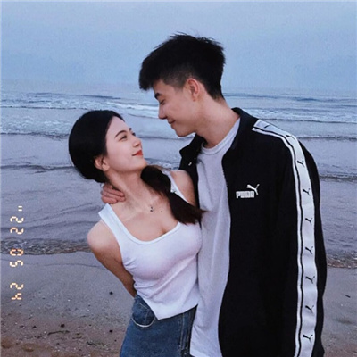 甜蜜好看的情侣头像一对两张 高清幸福感爆棚的绝美情侣头像