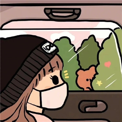 呆萌一对超赞很可的卡通情头 动漫甜甜要跟对象用的情头