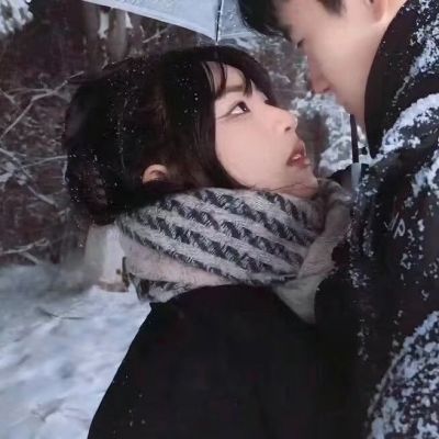 情头高级质感日系甜蜜真人 真人情头一男一女超甜很幸福