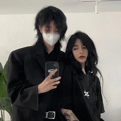 日系甜蜜情头真人一男一女 超甜很幸福真人情头高级质感