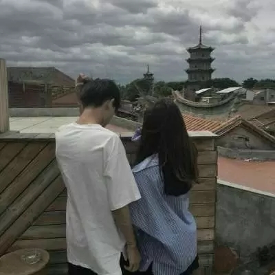 多元素的好看又很热门的情头 多风格不易撞真人高级情侣头像好看