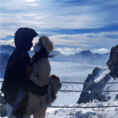 质感很流行的绝美情头 真人氛围感超甜的ins高级情头