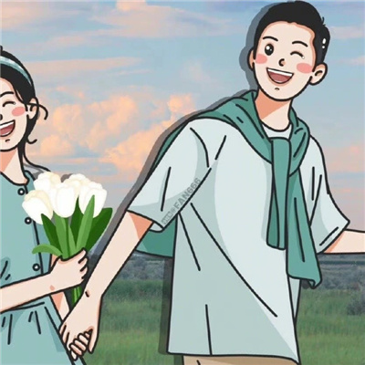 特别漂亮特别甜的动漫情头 很浪漫的精致动漫情头大全