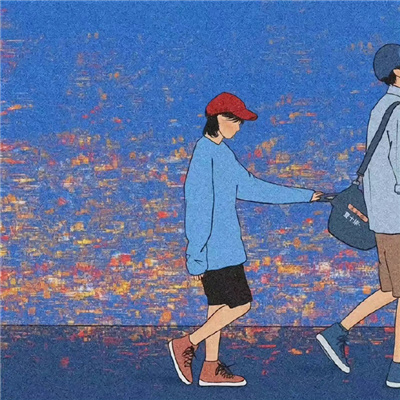 一眼惊艳的手绘动漫情头合集 心动卡通情头一对真好看