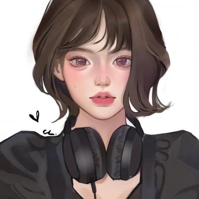 真人敲可爱的甜美女孩头像 魅力十足的很有氛围女生意境头像