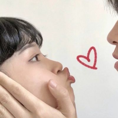 高级精致的情侣头像真人 很热门的真人甜蜜清新情头合集