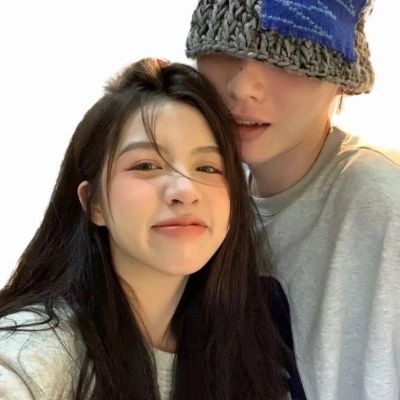 双人很温柔情侣头像大全 2023新年很甜美又很温柔的情头