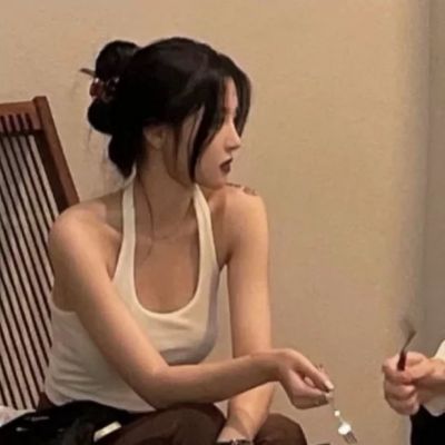 简约很精致的又很魅力的情头 禁欲系情侣头像日系真人超清