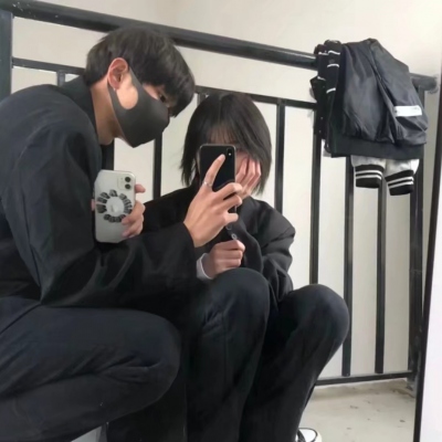 一点也不俗气的情头 高清很有默契的情头一对恩爱