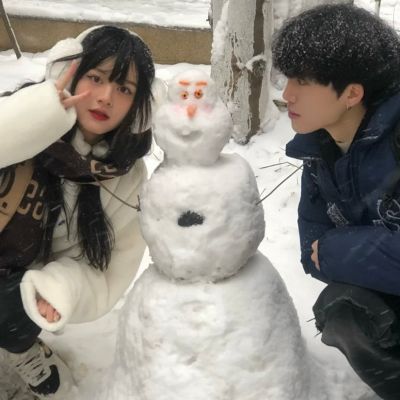双人很优质又好看情侣头像 最新版优质一男一女真人情侣头像
