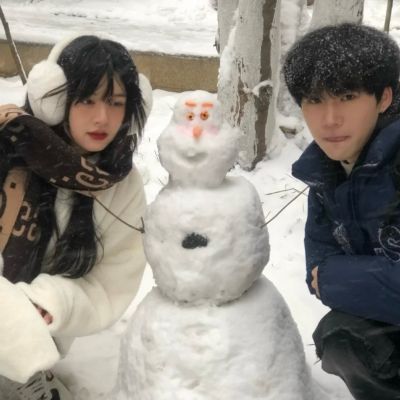 双人很优质又好看情侣头像 最新版优质一男一女真人情侣头像