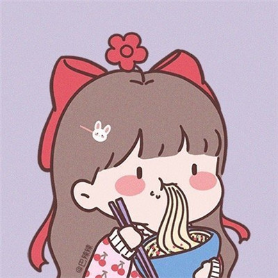 很火的女生手绘头像最新版 可爱型超级萌的女头动漫高清无水印