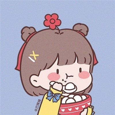 很火的女生手绘头像最新版 可爱型超级萌的女头动漫高清无水印