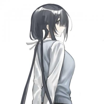 少女心萌动的卡通女头 卡哇伊萌系二次元动漫女生头像