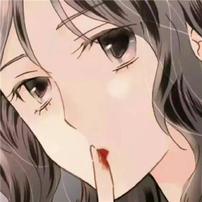 少女心萌动的卡通女头 卡哇伊萌系二次元动漫女生头像