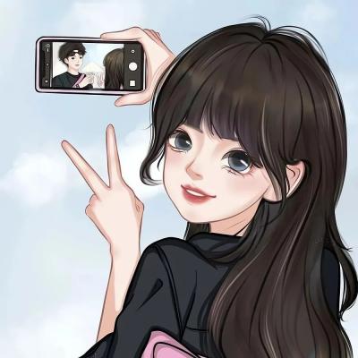 可爱卡通呆萌情侣头像 动漫很好看又有质感情侣头像
