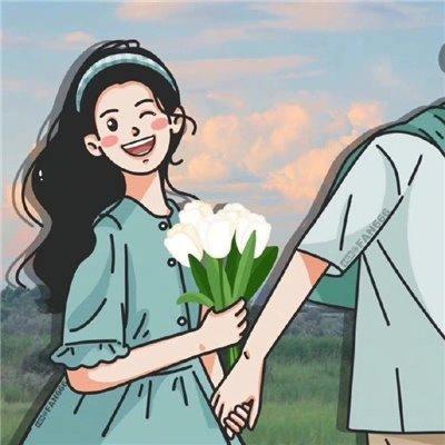 很酥很撩人的情头最新版 很甜又很撩人动漫双人好看的卡通情头