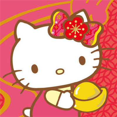 三丽鸥2023春节喜庆头像合集 最新三丽鸥新年头像卡通手绘
