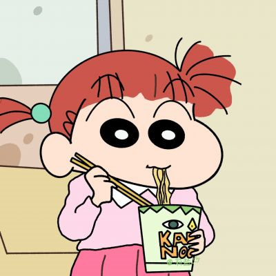 高清好看一人一半小新情头图片 不易发现一左一右蜡笔小新情头