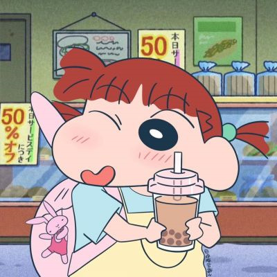 高清好看一人一半小新情头图片 不易发现一左一右蜡笔小新情头