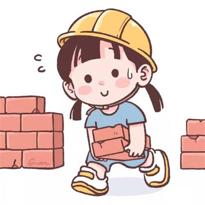 吸睛的小众不易撞一男一女情头 简约大方的卡通情侣头像图片2023