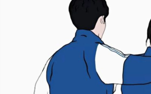 一男一女简单的小众情头 成熟浪漫小清新手绘情头图片一人一张