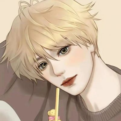 精选优质好看的微信手绘情头 一男一女手绘动漫情头图片高清