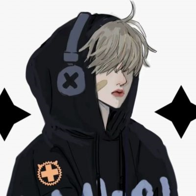 精选优质好看的微信手绘情头 一男一女手绘动漫情头图片高清