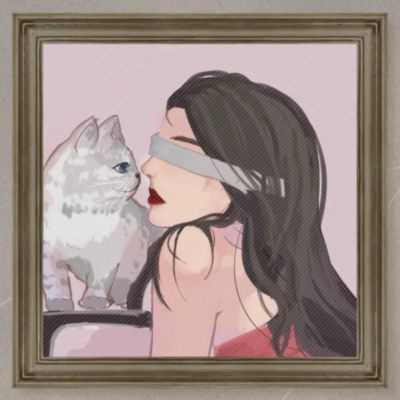 精选优质好看的微信手绘情头 一男一女手绘动漫情头图片高清