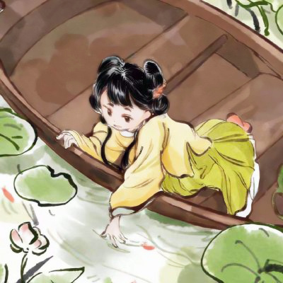 不明显古风动漫唯美情侣头像图片 高清古风动漫情头一男一女