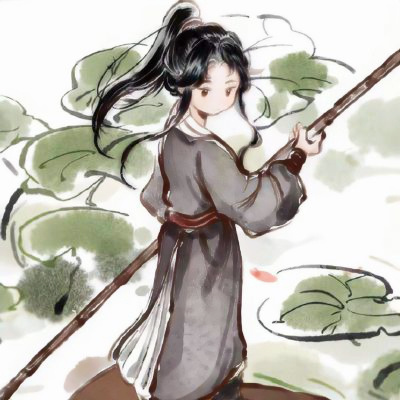 不明显古风动漫唯美情侣头像图片 高清古风动漫情头一男一女