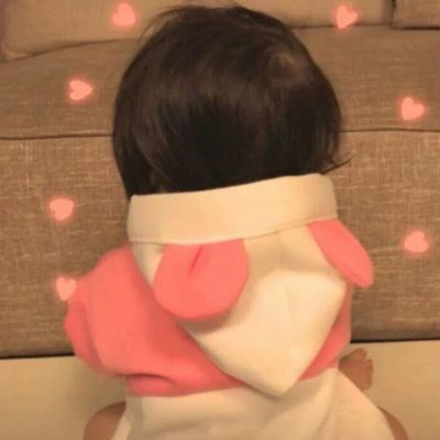 萌化人心的小孩子微信情头 一男一女超可爱萌娃情侣头像图片