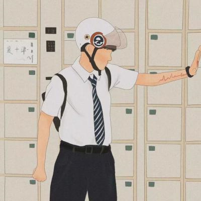一人一张很低调的微信情头合集 高仿真人手绘浪漫情侣头像图片