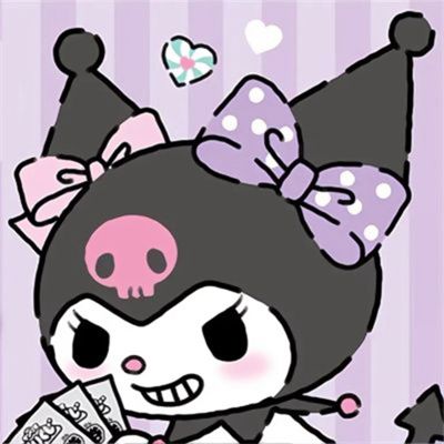 微信上很火的库洛米卡通头像图片 可爱好玩的拟人库洛米卡通头像