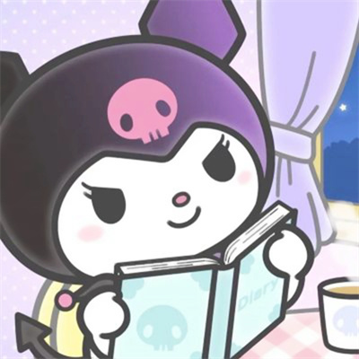 微信上很火的库洛米卡通头像图片 可爱好玩的拟人库洛米卡通头像
