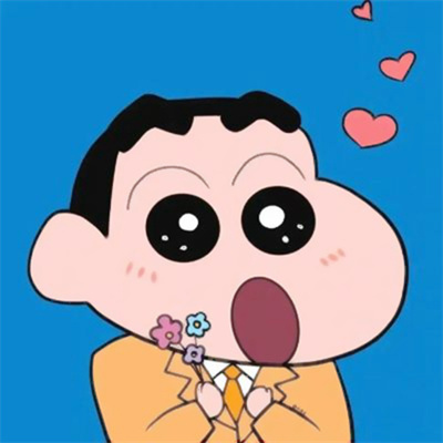 蜡笔小新情侣头像系列图片大全 蜡笔小新情侣头像小新和小爱