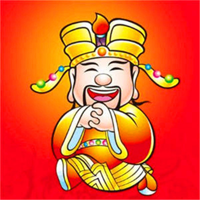 招财旺财的卡通微信头像图片合集 能带来财运的财神爷微信头像
