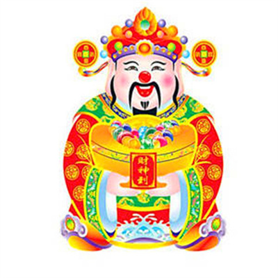 招财旺财的卡通微信头像图片合集 能带来财运的财神爷微信头像