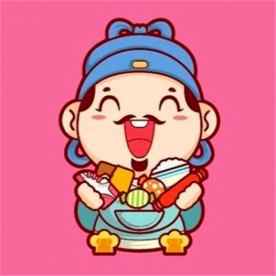招财旺财的卡通微信头像图片合集 能带来财运的财神爷微信头像